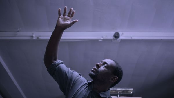 David Harewood as Abe in Free In Deed. Jake Mahaffy: 'I grew up in a religious pentecostal-style environment and then fully de-converted so I’m familiar with the worldview and the language'
